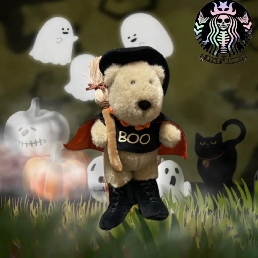 Starbucks 2000 Bearista Boo Halloween Bear